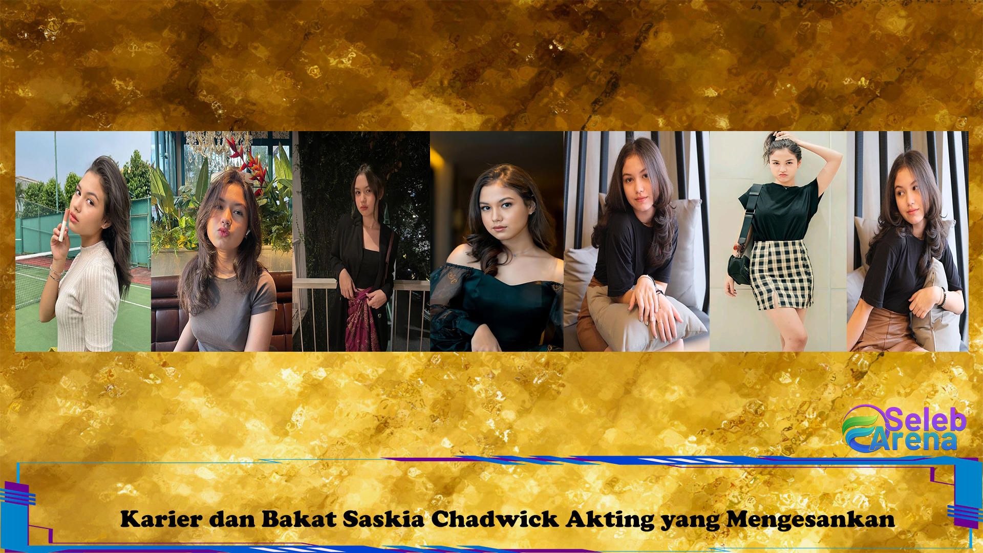 Karier dan Bakat Saskia Chadwick Akting yang Mengesankan